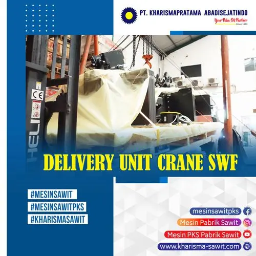 supplier Peralatan Mesin Sawit di Palembang